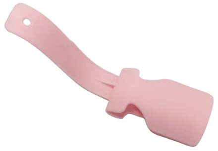 Unisex Opstijgen Schoen Helper Schoenlepel Reizen Schoenlepel Slijtage Schoen Helper Handig Tijdbesparende Lui Schoenlepel roze