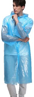 Unisex Outdoor Beschermende Verpleging Kleding Regenjas Wegwerp Anti Bacteriën Regenjassen Stofdicht Waterdicht Anti-Fog Pak Blauw