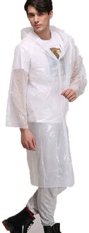 Unisex Outdoor Beschermende Verpleging Kleding Regenjas Wegwerp Anti Bacteriën Regenjassen Stofdicht Waterdicht Anti-Fog Pak wit