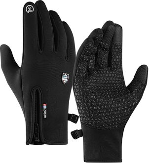 Unisex Outdoor Waterdichte Windscherm Handschoenen Winter Screen Plus Fluwelen Handschoenen Winddicht Mode Outdoor Antislip Ski Handschoenen