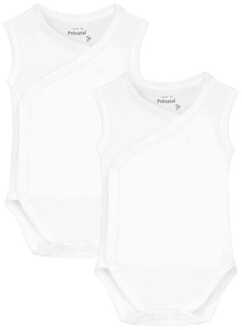 Unisex Overslag Romper - 2 Stuks - Baby Kleding - Maat 44