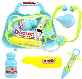 Unisex Poppenhuis Mini Simulatie Geneeskunde Box Speelhuis Speelgoed Kinderen Speelhuis Puzzel Simulatie Geneeskunde Box 3