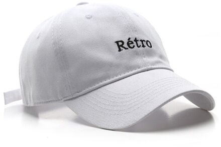 Unisex Retro Brieven Borduurwerk Baseball Cap Harajuku Hip Hop Effen Kleur Outdoor Zonnebrandcrème Verstelbare Trucker Vader Hoed