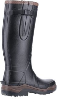 Unisex Rubber Wellingtonlaarzen voor volwassenen (Zwart) - EU 46 / UK 11