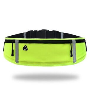 Unisex Running Tas Sport Taille Zakken Waterdichte Wandelen Bum Bag Sport Camping Taille Riemfanny Ultradunne Voor Vrouwen Mannen geel