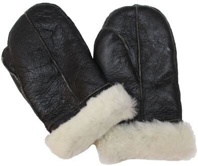 Unisex schapenvacht wanten Crème