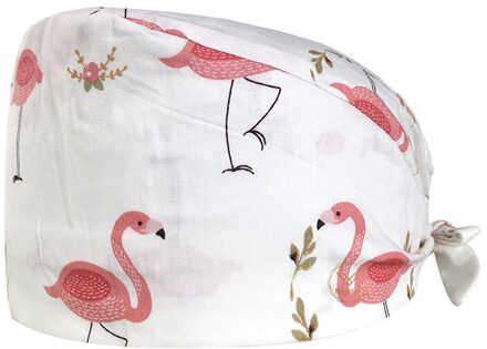 Unisex Scrubs Vrouwen Werken Hoeden Verstelbare Pet Grooming Scrub Caps Tand Schoonheid Controleren Werkende Caps Cartoon Printing Caps 12029