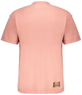 Unisex Seizoensgebonden Logo T-shirt voor volwassenen (Roze) - maat XL
