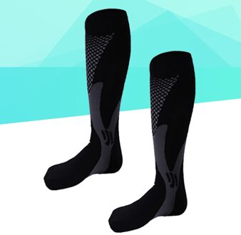 Unisex Sokken Comfortabele Ademende Sokken Unisex Voorraad Casual Crew Sokken-Maat S/M (Zwart) zwart / Size 1