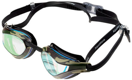 Unisex storm rc camo zwembril voor volwassenen - maat One size Groen