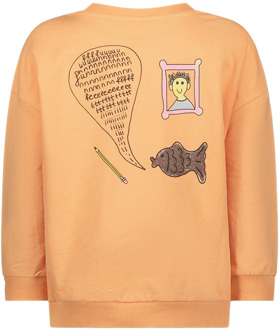 unisex sweater Oranje - 122