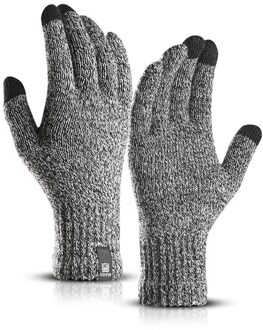 Unisex Touch Screen Vissen Handschoenen Warm Houden Suede Mitten Outdoor Paardrijden Skiën Volledige Vinger Winter Winddicht Fietsen Handschoenen