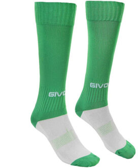 Unisex voetbal sokken voor volwassenen Groen - One size