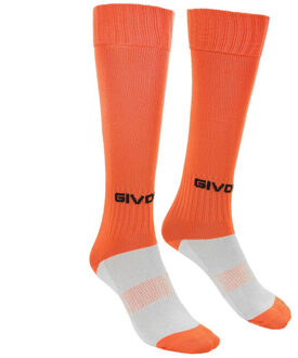 Unisex voetbal sokken voor volwassenen Oranje - One size