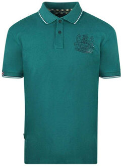 Unisex Volwassen Aldis Crest Polo Shirt (Groen) - maat