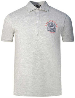 Unisex Volwassen Aldis Londen Logo Polo Shirt (Grijs) - maat M
