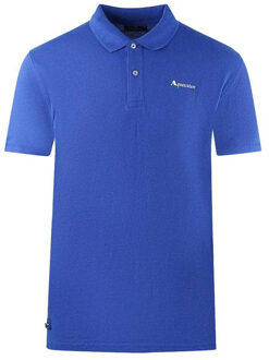 Unisex Volwassen Effen Logo Polo Shirt (Koninklijk Blauw) - maat L