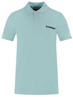 Unisex Volwassen Gecodeerde Logo Polo Shirt (Lichtblauw) - M