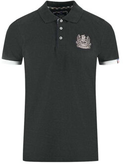 Unisex Volwassen Gepersonaliseerde Polo Shirt met Kraag (Zwart)