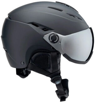 Unisex volwassen ibron skihelm Zwart - M