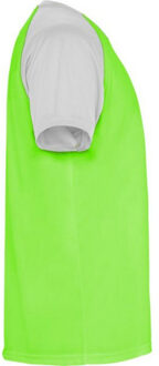 Unisex volwassen indianapolis sport t-shirt met korte mouwen - maat XL Wit