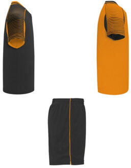 Unisex volwassen juve sports sportset Oranje - M