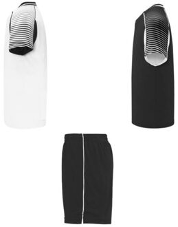 Unisex volwassen juve sports sportset Zwart - M