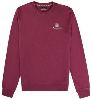 Unisex Volwassen Logo Actieve Sweatshirt (Bordeaux) - maat Bourgogne