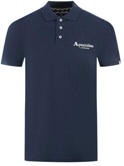 Unisex Volwassen Londen Classic Polo Shirt (Marineblauw) - maat S Navy