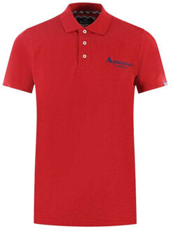 Unisex Volwassen Londen Classic Polo Shirt (Rood) - maat S