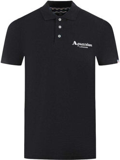 Unisex Volwassen Londen Classic Polo Shirt (Zwart) - maat