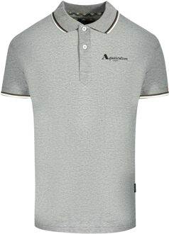 Unisex Volwassen Londen Tipped Poloshirt (Grijs) - S