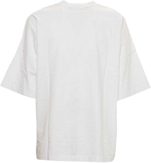 Unisex volwassen Piraten Beer Los T-Shirt (Wit) - maat M