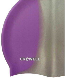 Unisex volwassen siliconen badmuts Grijs - One size