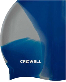 Unisex volwassen siliconen badmuts Grijs - One size