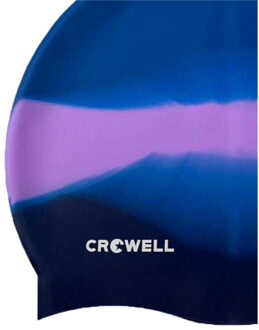 Unisex volwassen siliconen badmuts Paars - One size