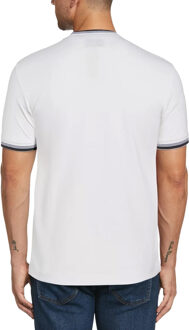 Unisex volwassen Sticker Piet T-Shirt (Wit) - maat S