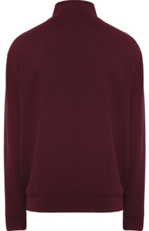 Unisex volwassen ulan sweatshirt met volledige rits - maat XS Rood