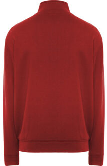 Unisex volwassen ulan sweatshirt met volledige rits Rood - L