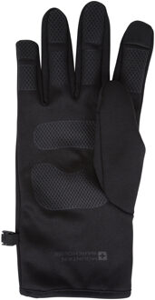 Unisex Volwassen Waterbestendige Nano Fleece Grip Handschoenen (Zwart)