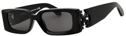 Unisex volwassene Roma Square Zonnebril (Zwart) - One Size