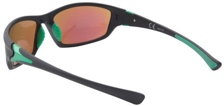 Unisex Volwassenen Hayman Zonnebril (Zwart/Groen) - One Size