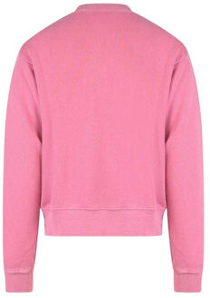 Unisex Volwassenen Logo Sweatshirt (Roze) - maat M