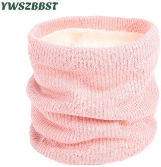 Unisex Winter Boys Girls Women Men Warm Knitted Scarves Kids Thick Elastic Mufflers Children Neck Warmer Cotton Baby Scarf