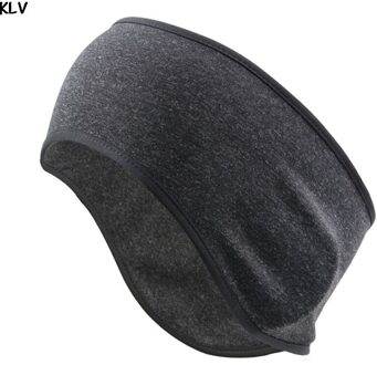 Unisex Winter Oor Warmer Cover Hoofdband Faux Fleece Gevoerde Koud Weer Oorbeschermers Haarband Fietsen Sport Therml Tulband BG