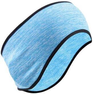 Unisex Winter Oor Warmer Cover Hoofdband Faux Fleece Gevoerde Koud Weer Oorbeschermers Haarband Fietsen Sport Tulband leger groen