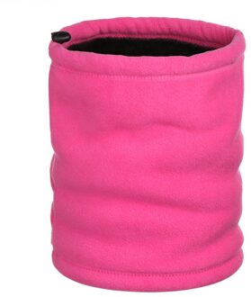 Unisex Winter Warm Outdoor Multifunctionele Sjaal Thermische Warm Fleece Snood Sjaal Halswarmer Beanie Ski Balaclava Halswarmer Roze