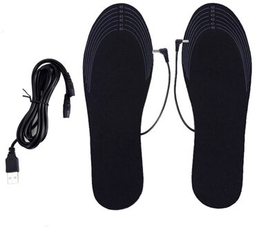 Unisex Winter Warmer Voet Usb Opladen Elektrische Verwarmde Inlegzolen Voor Schoenen Verwarming Binnenzool Laarzen Cuttable Oplaadbare Heater Pads 4146