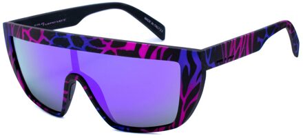 Unisex Zonnebril 122/0/140 mm Acetaat Paars