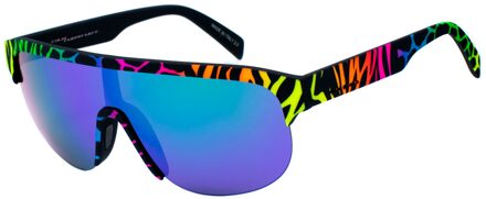 Unisex Zonnebril 135/0/140 mm Acetaat Veelkleurig - One Size